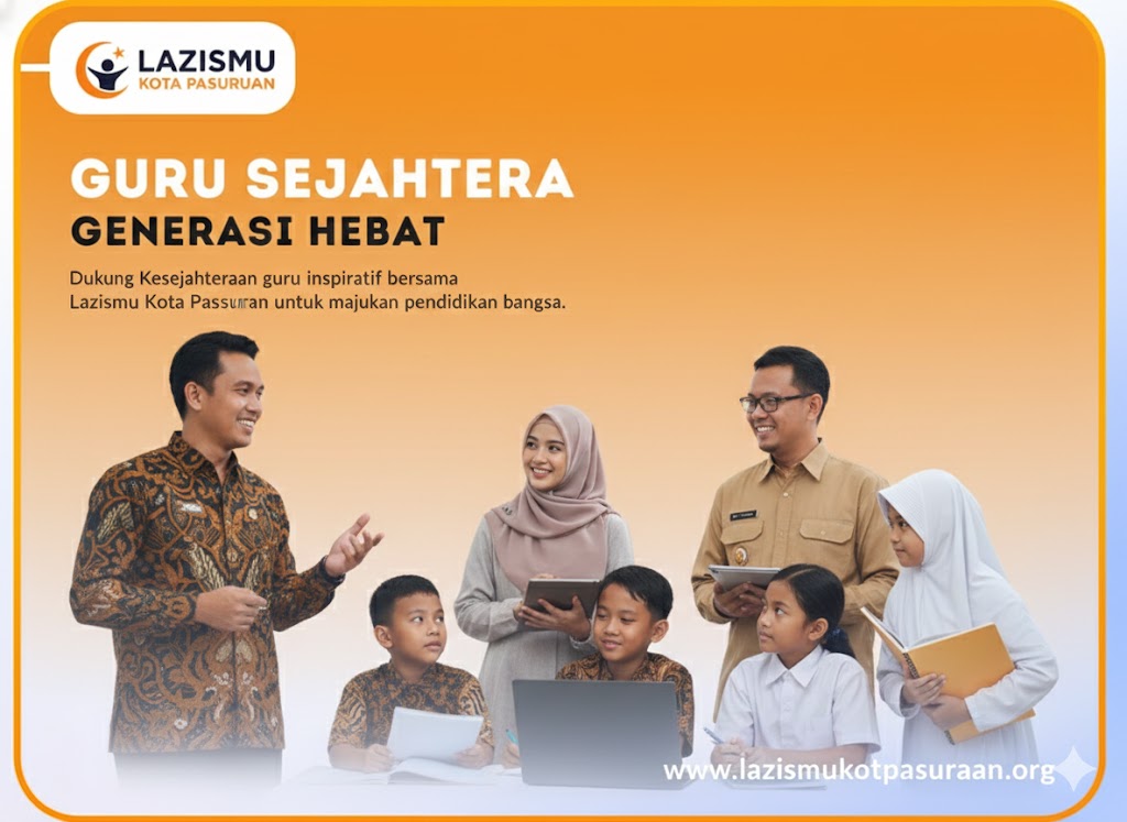 Satu Hati Sejahterakan Guru: Donasi Peduli Guru Muhammadiyah Kota Pasuruan